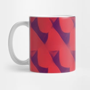 Melting Dark Chocolate Pattern made from Heart (MD23Val023) Mug